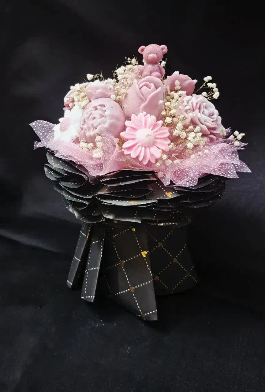 شمع و دسته گل ربانی|صنایع دستی و سایر لوازم تزئینی|قم, هفت تیر|دیوار