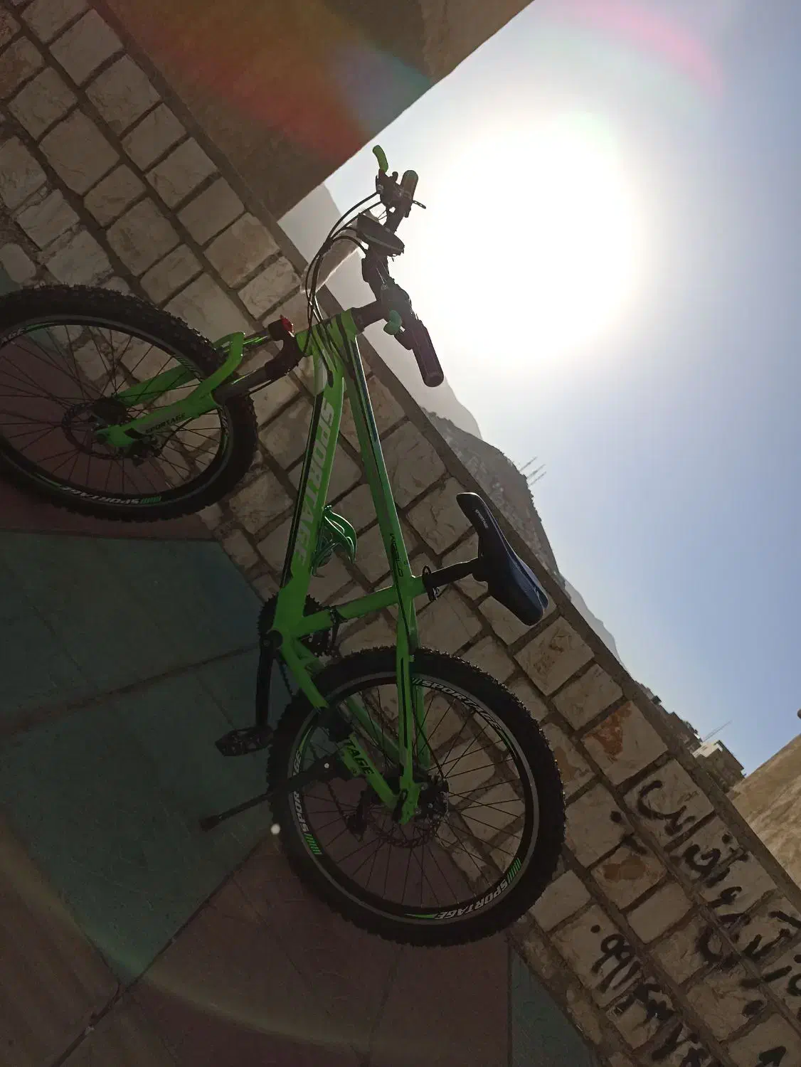 دوچرخه|دوچرخه، اسکیت، اسکوتر|پاوه, |دیوار