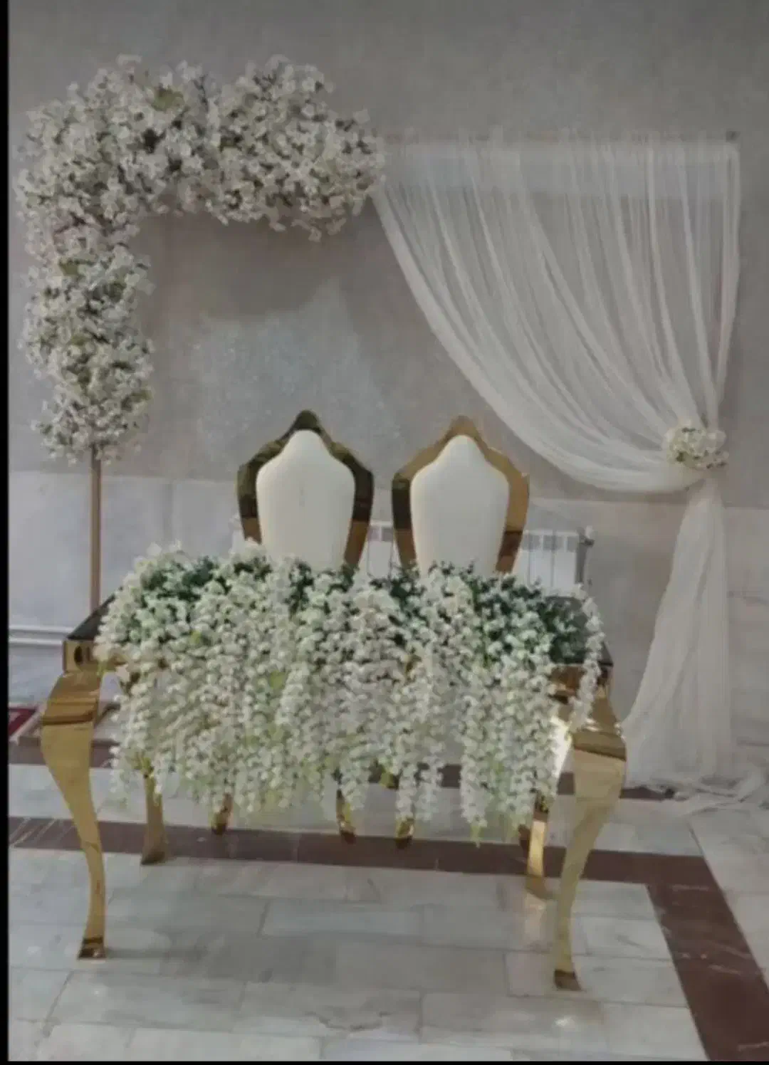 پنل گل مصنوعی|خدمات پذیرایی، مراسم|ابریشم, |دیوار