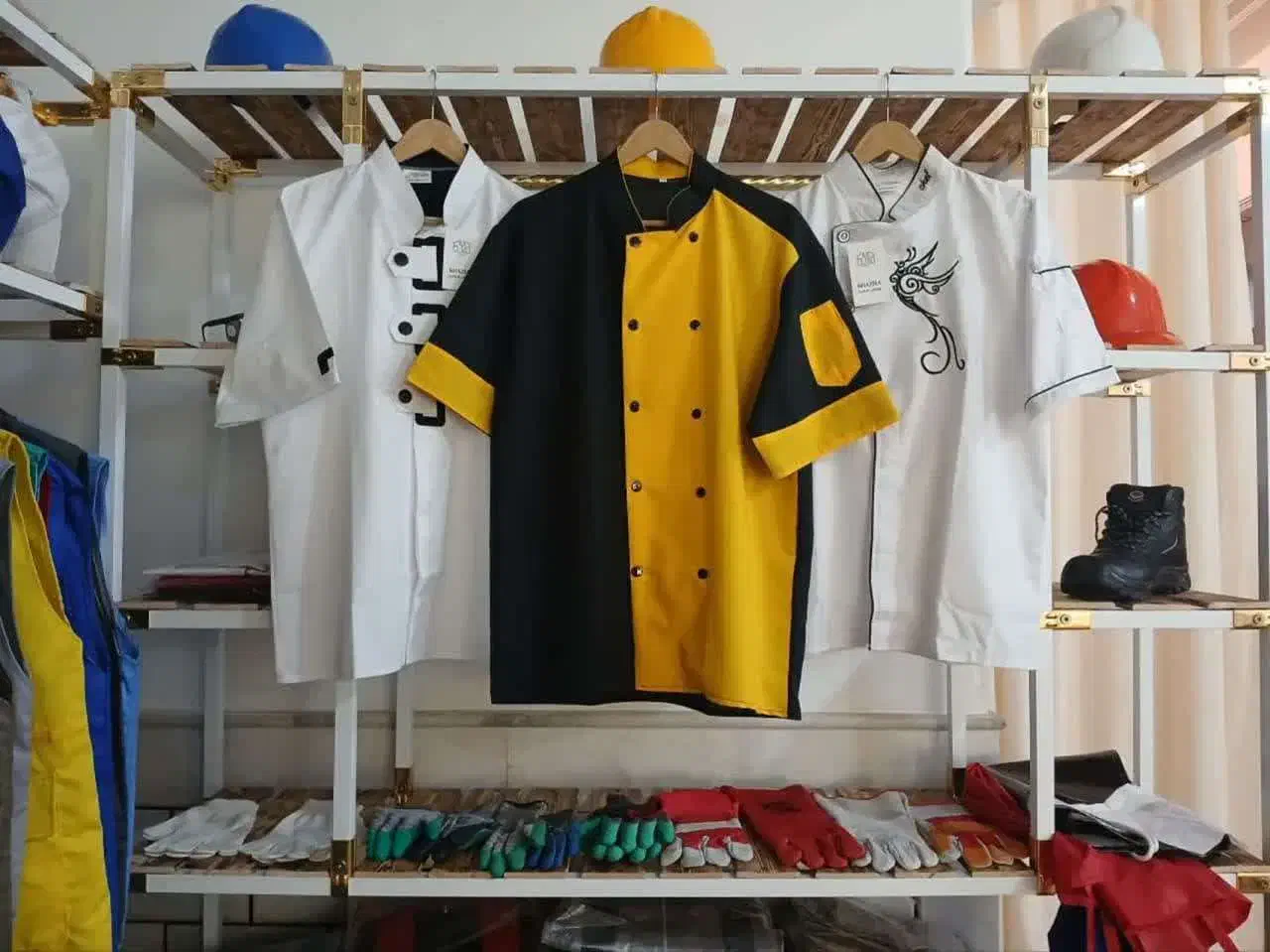 روپوش رستوران رستورانی قنادی آشپزی فست فود|لباس|ساری, |دیوار