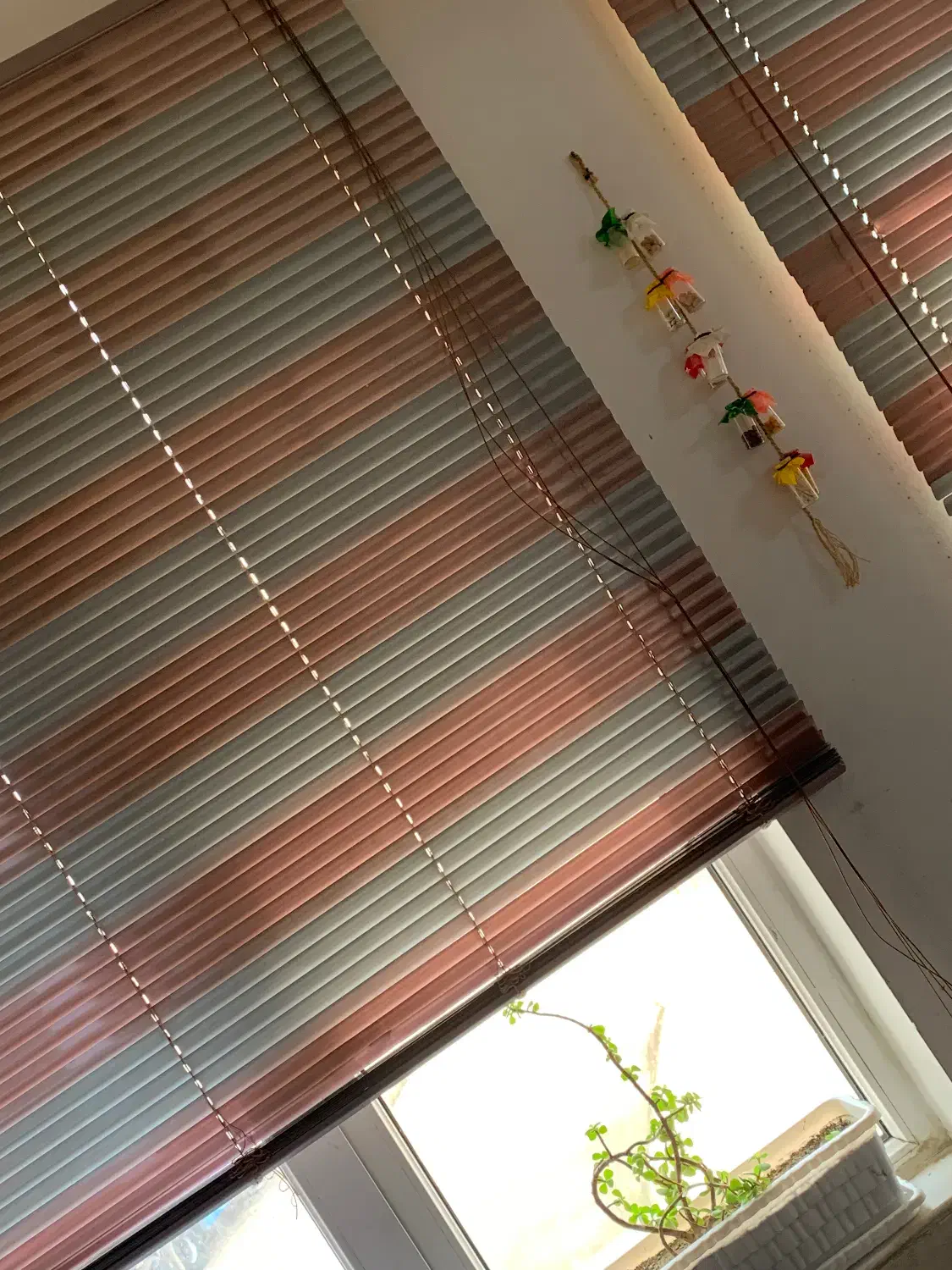 ۲ عدد پرده کرکره ای|پرده، رانر، رومیزی|میاندوآب, |دیوار