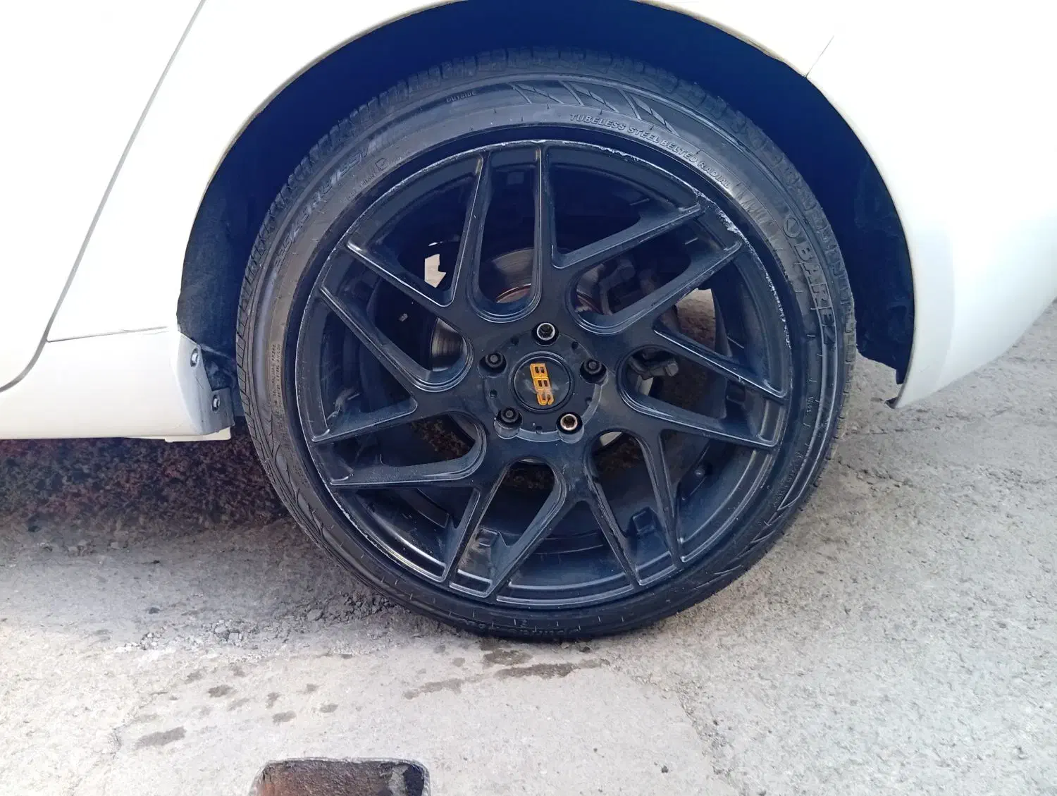 رینگ ۱۸ دو سایز bbs|قطعات یدکی و لوازم جانبی|تهران, طرشت|دیوار