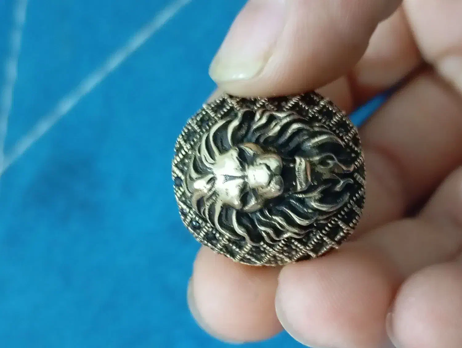 انگشتر نگین شیر|زیورآلات و اکسسوری|زرند, |دیوار