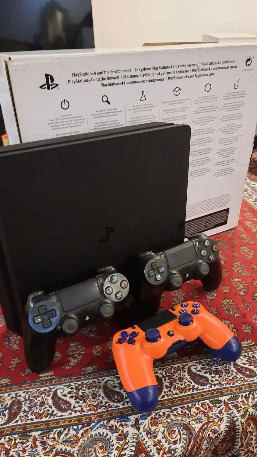 Ps 4 slim 500g|کنسول، بازی ویدئویی و آنلاین|تهران, الهیه|دیوار