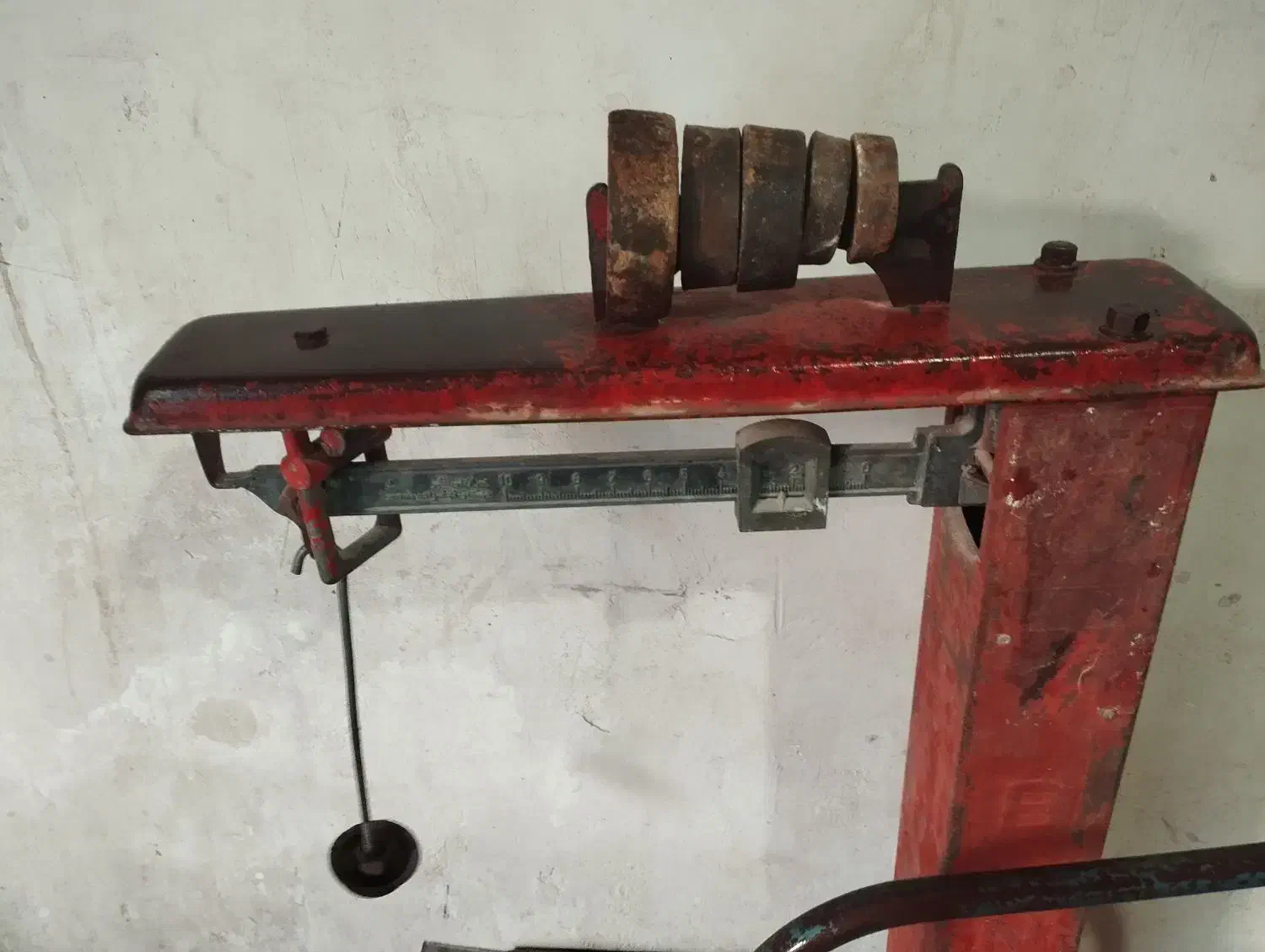 ترازو|ابزارآلات|تربت‌حیدریه, پایانه مسافربری تربت حیدریه|دیوار