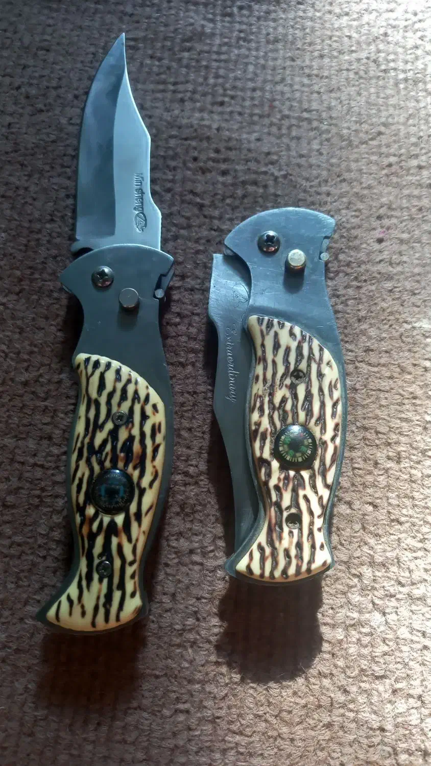 تعدادی چاقو کمری جیبی و پوست کنی|کلکسیون و سرگرمی|ابهر, |دیوار