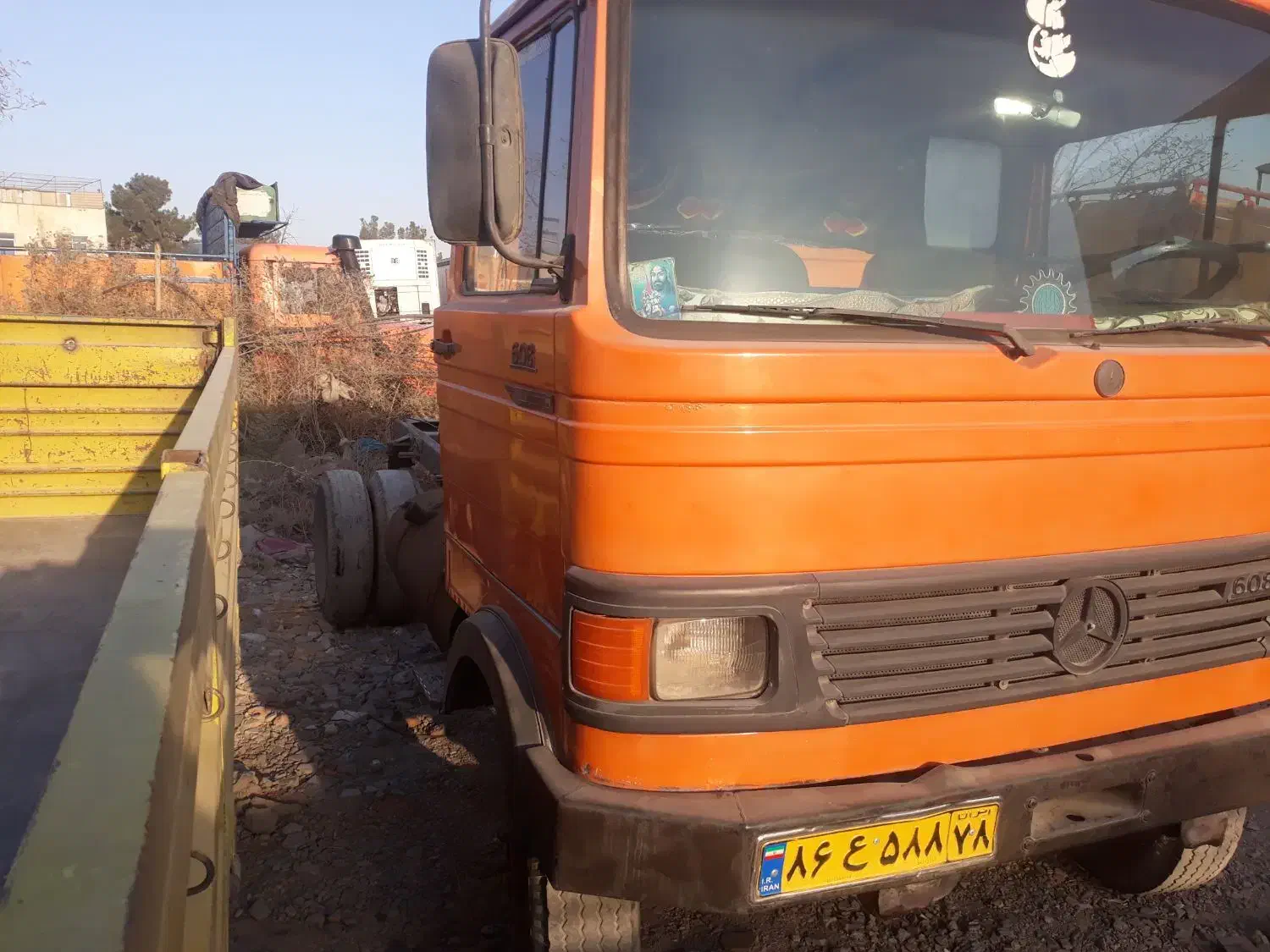 خاور۶۰۸ مدل۷۸  داخل بیرنگ استاندارد شاسی مشکی|خودرو سنگین|چهاردانگه (تهران), |دیوار