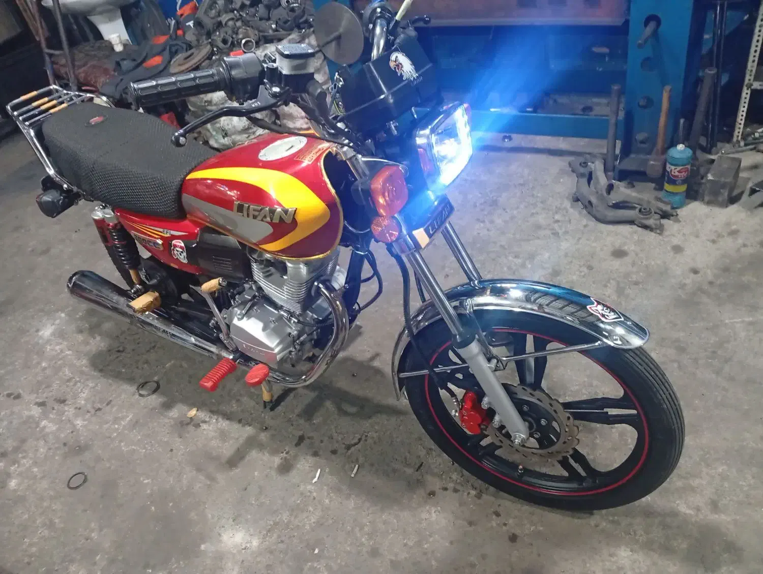 فروش موتور 200 تقویت|موتورسیکلت|تبریز, |دیوار