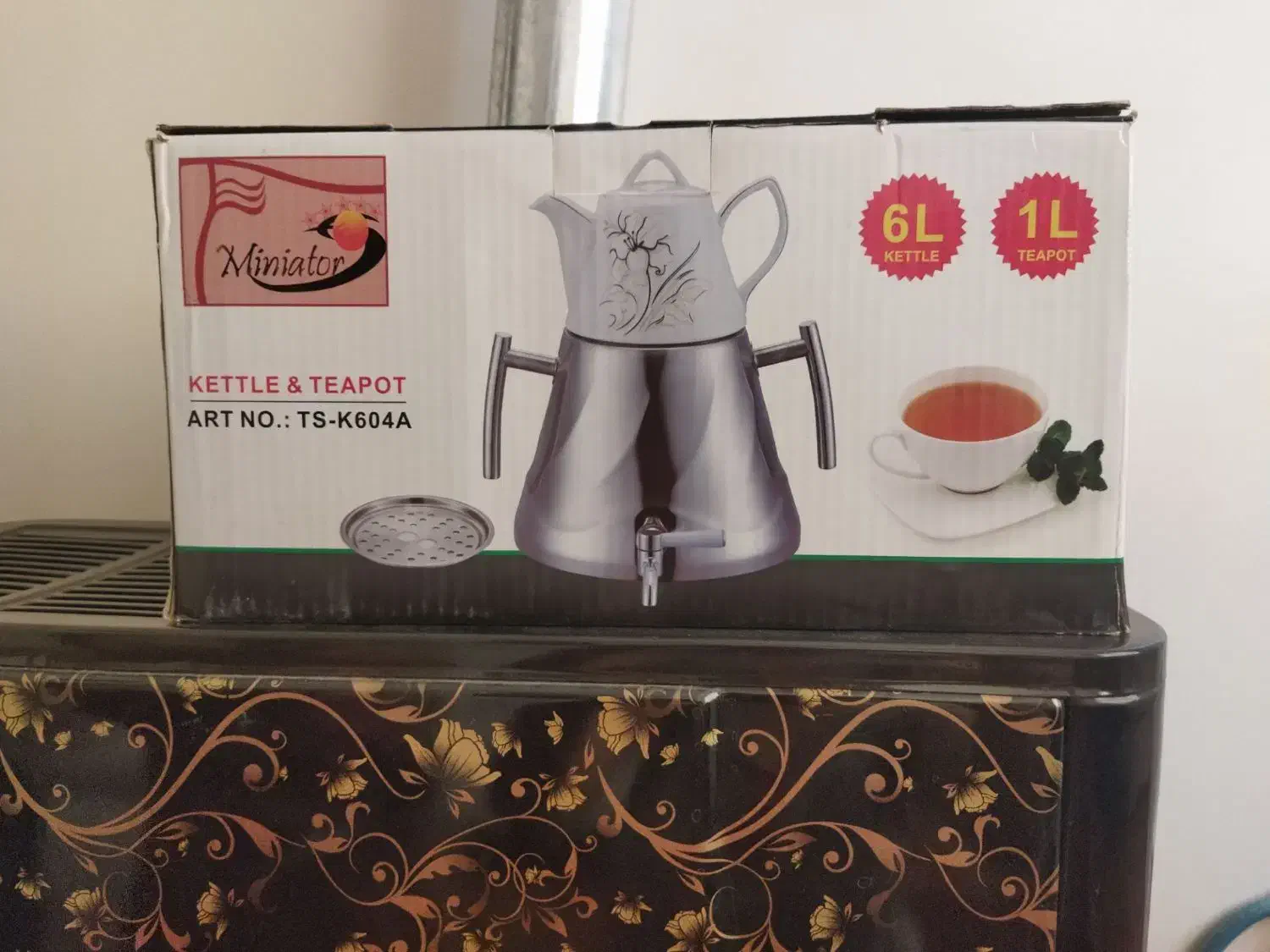 کتری و قوری سماوری نو|قوری، کتری، قهوه‌ساز دستی|قرچک, باقرآباد|دیوار