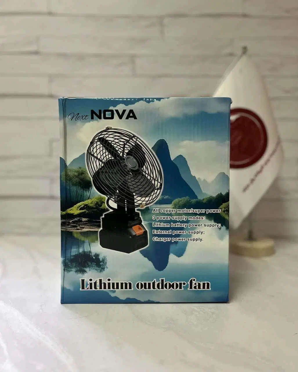 پنکه فلزی لیتیومی 48 وات NOVA (عمده)|پنکه و تصفیهکنندهٔ هوا|تهران, باغ فیض|دیوار