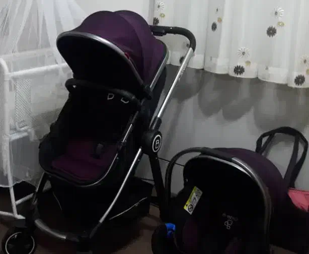 ست کالسکه و کریر ببکو مدل دیاموند|کالسکه و لوازم جانبی|مبارکه, |دیوار