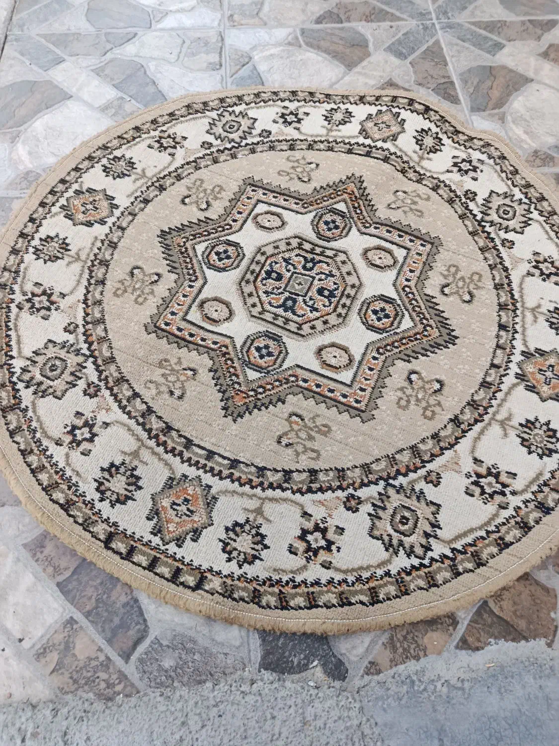 گلیم فرش پله|پادری|مهاباد (آذربایجان غربی), |دیوار