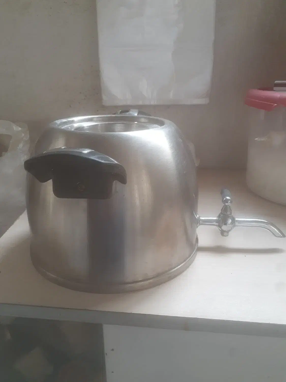 فروش کتری استیل|قوری، کتری، قهوه‌ساز دستی|تاکستان, |دیوار