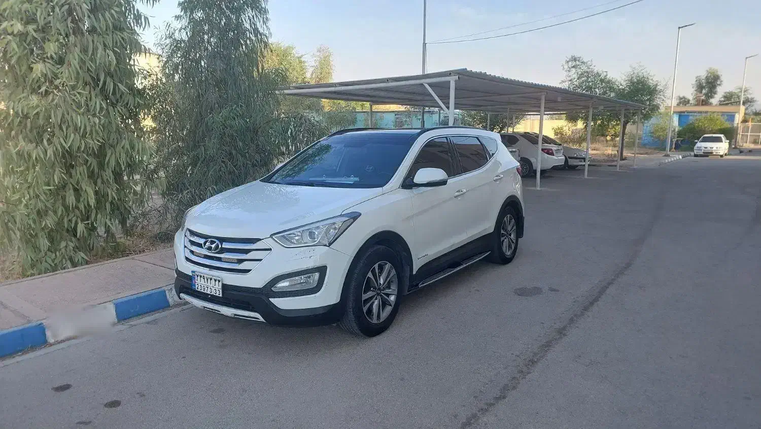 سانتافه ۲۰۱۵ خلیج نیمه فول|خودرو سواری و وانت|اهواز, کوی آغاجاری|دیوار