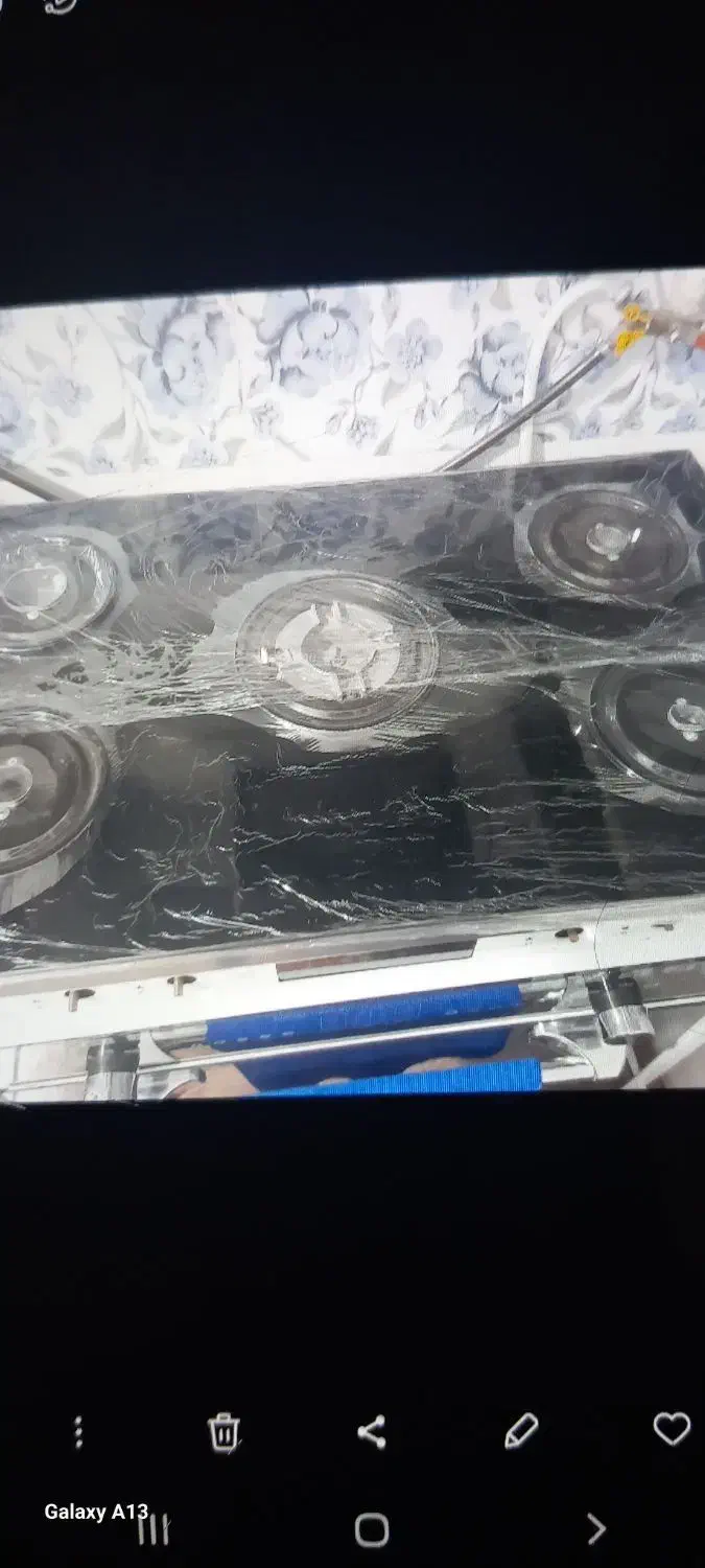 گاز پنج شعله خیلی تمیز|اجاق گاز و لوازم برقی پخت‌وپز|سرپل ذهاب, |دیوار