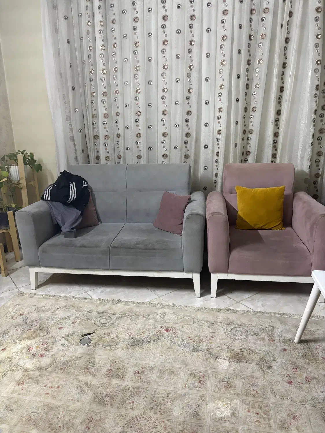 پرده حریر|پرده، رانر، رومیزی|دلیجان, |دیوار