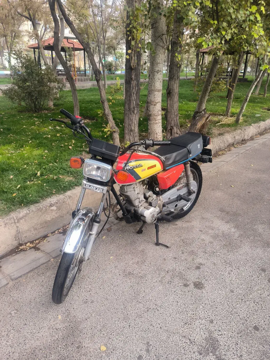 موتور مدل۸۶استارتی صفر تک برگ سند پلمپ|موتورسیکلت|تبریز, |دیوار