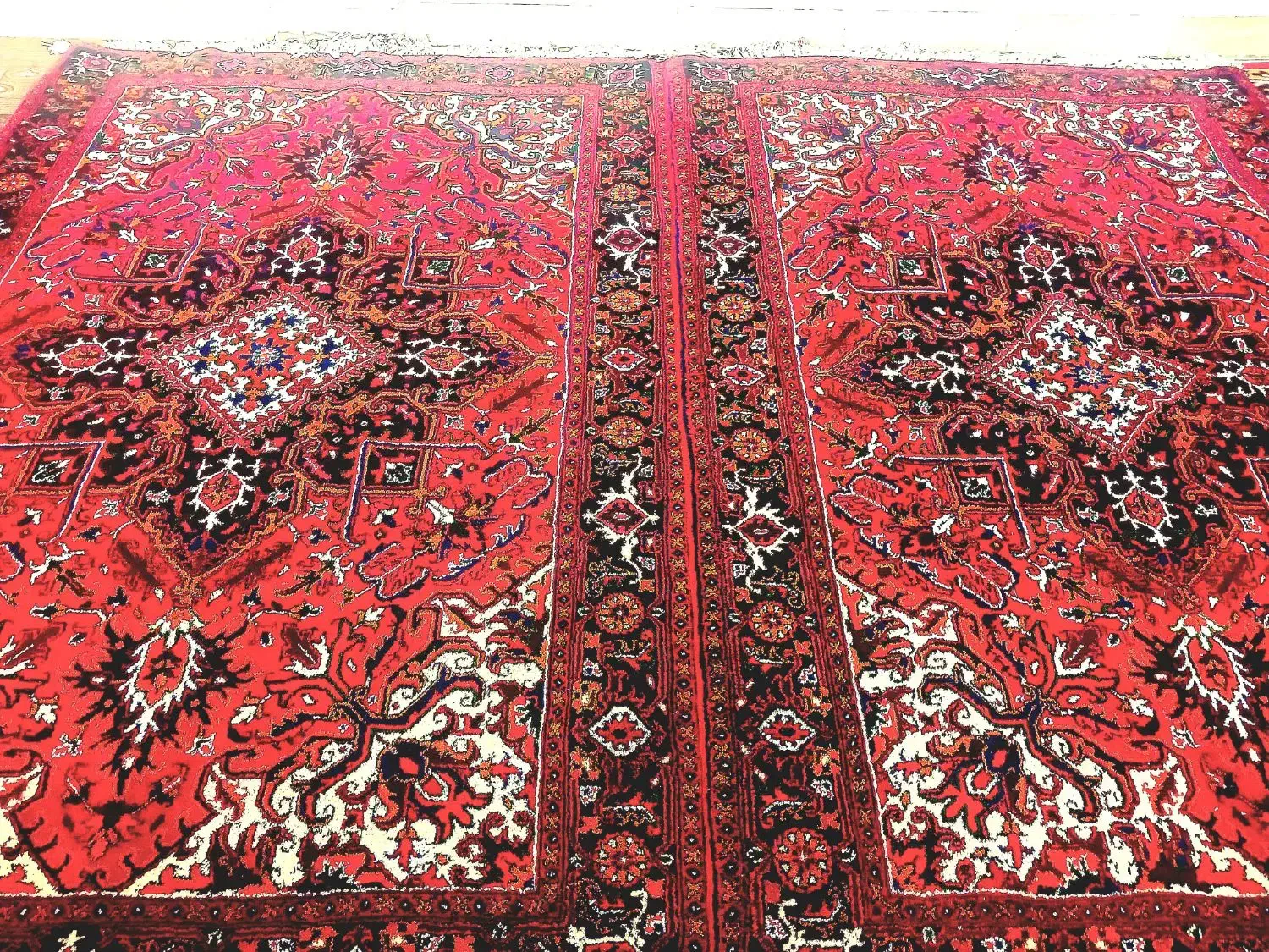 فرش جفت ۶ متری صمد خان هریس نونو|فرش|تبریز, |دیوار