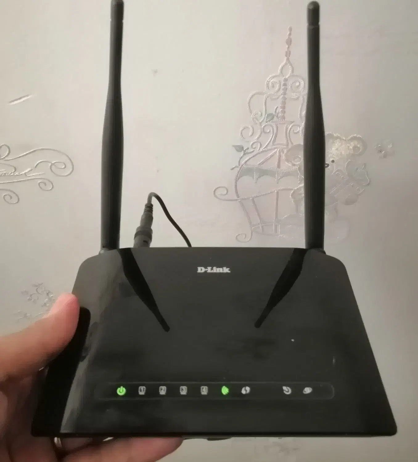 مودم D-Link وایفای مشابه نو مناسب خط ثابت|مودم و تجهیزات شبکه|مشکین‌دشت, |دیوار