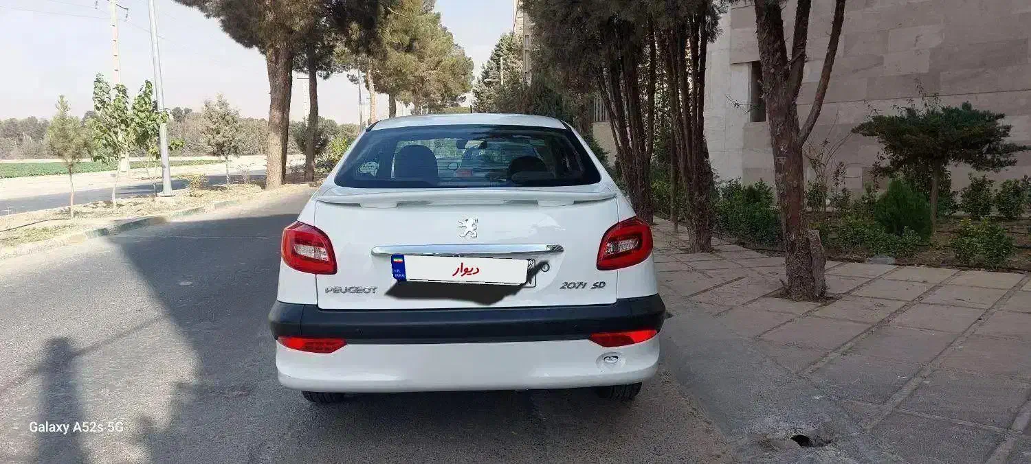 207 SD اتومات 98 بسیار تمیز مناسب برای مصرف کننده|خودرو سواری و وانت|محمدشهر, محمدشهر|دیوار