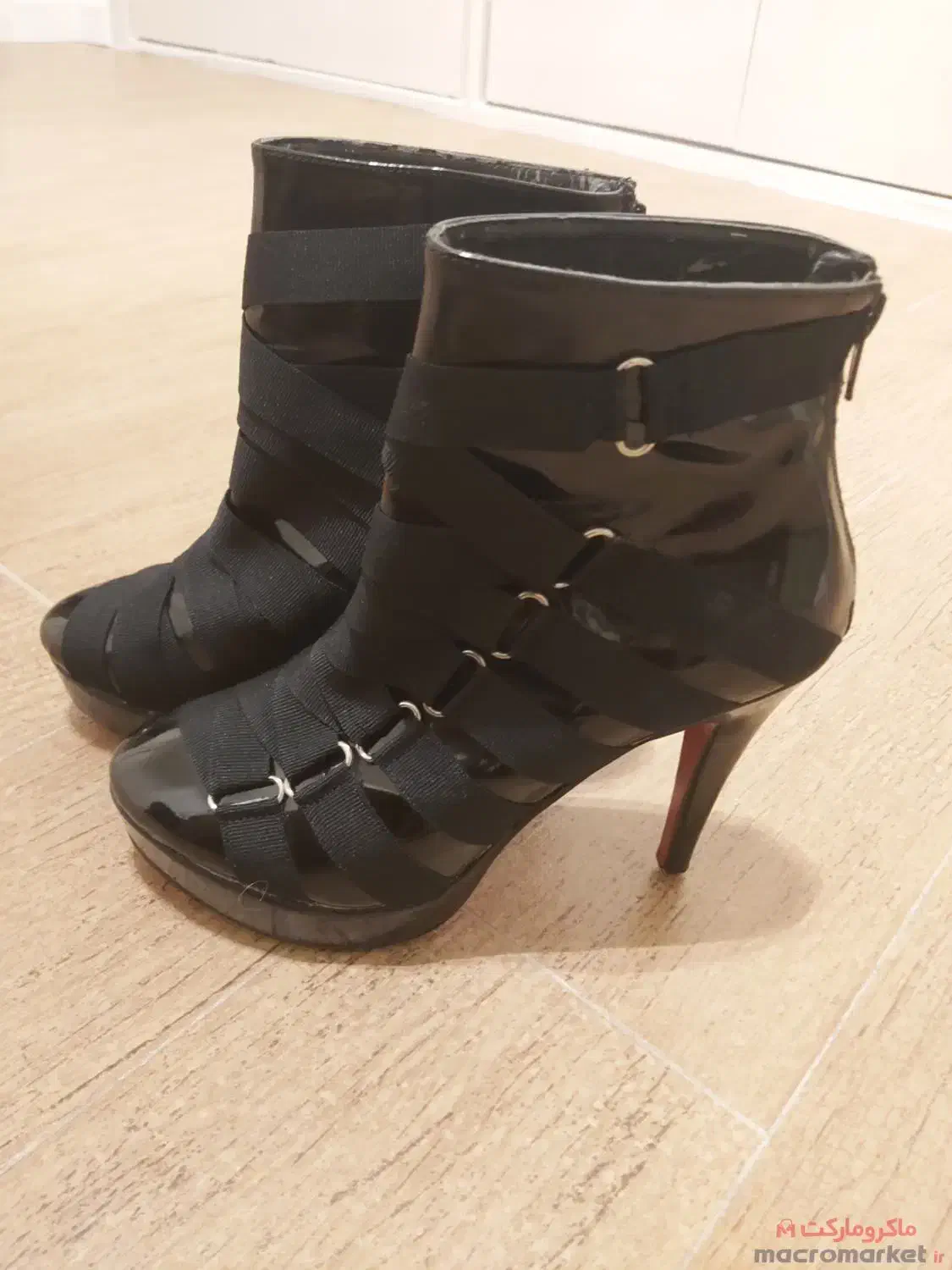 کفش ورنی زنانه مشکی سایز 40 وارداتی|کیف، کفش، کمربند|رشت, امین الضرب|دیوار