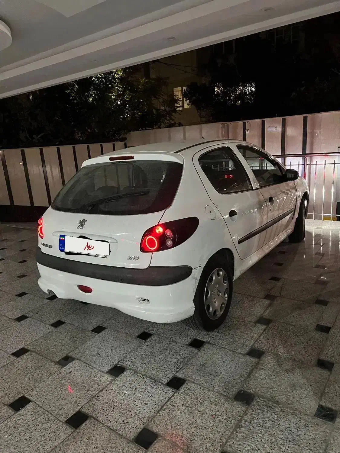 206 مدل96 تیپ 5|خودرو سواری و وانت|تهران, نبی اکرم|دیوار