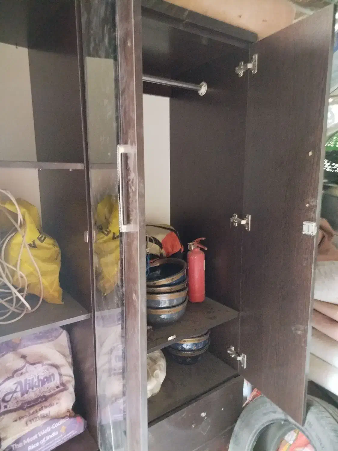 کمد لباس و جا کفشی|جاکفشی، کمد، دراور|مسجد سلیمان, |دیوار