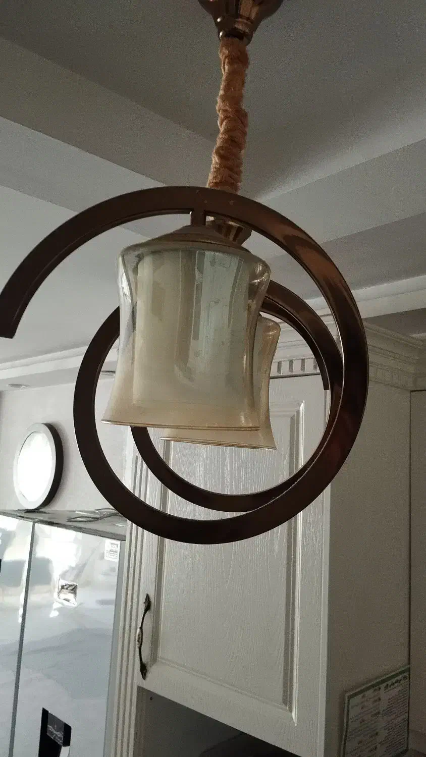 لوستر فانتزی|لوستر و چراغ آویز|مشهد, گلبرگ|دیوار