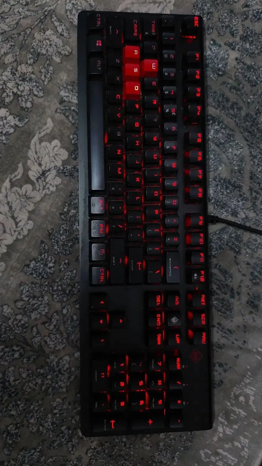 کیبورد گیمینگ hp omen 1100|قطعات و لوازم جانبی رایانه|شیراز, بعثت|دیوار