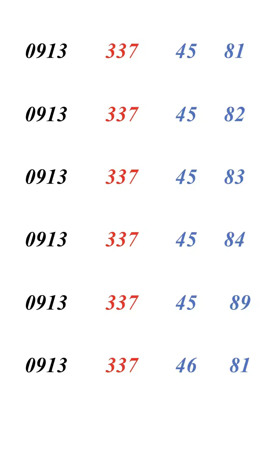 0913.337.85.61|سیم‌کارت|اصفهان, چرخاب|دیوار