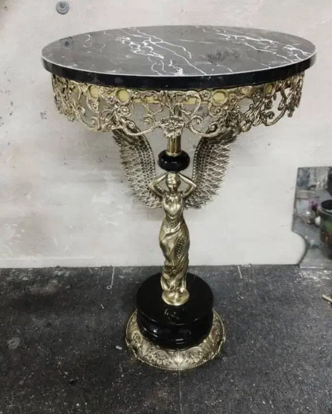 میزخاطره پایه سنگی فرشته برنز برنزی|مبلمان خانگی و میز عسلی|کرج, حصارک پایین|دیوار