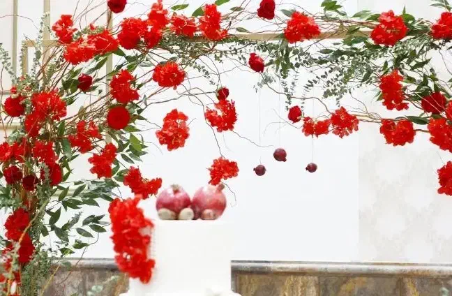 دکور کریسمس و یلدا گل آرایی بادکنک|خدمات پذیرایی، مراسم|تهران, شهرک غرب|دیوار