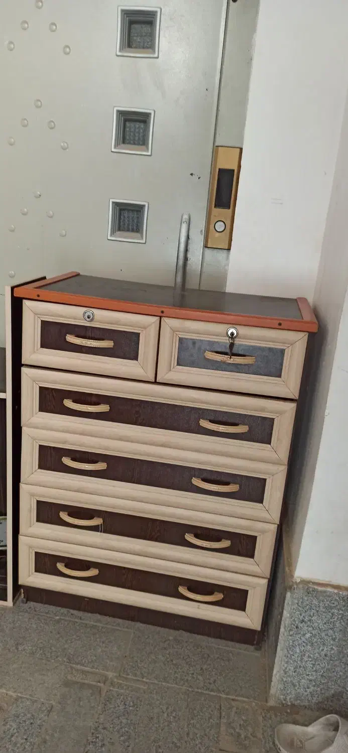 یک عدد دراور|جاکفشی، کمد، دراور|کلاله, |دیوار