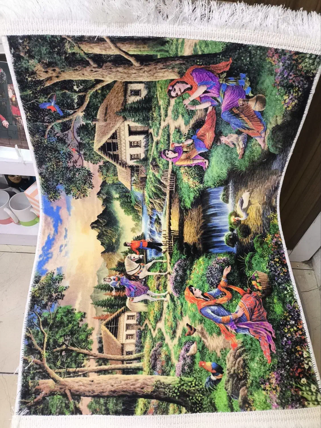 فرش چاپی فرش چهره|تابلو فرش|اهواز, امانیه|دیوار