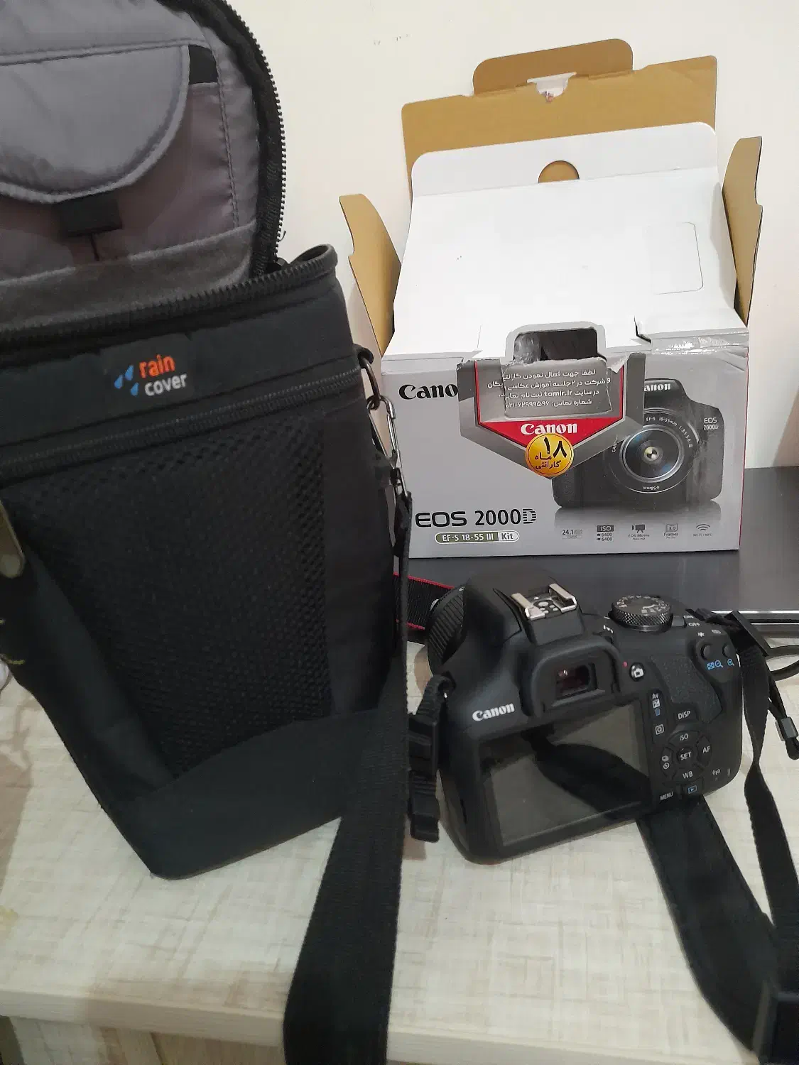 دوربین کانن2000D|دوربین عکاسی و فیلمبرداری|تهران, شهرک کوهسار|دیوار