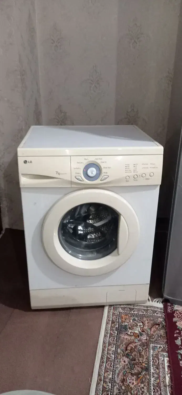 لباسشویی ۷ کیلویی الجی اصل کره|ماشین لباسشویی و خشککن لباس|تبریز, |دیوار