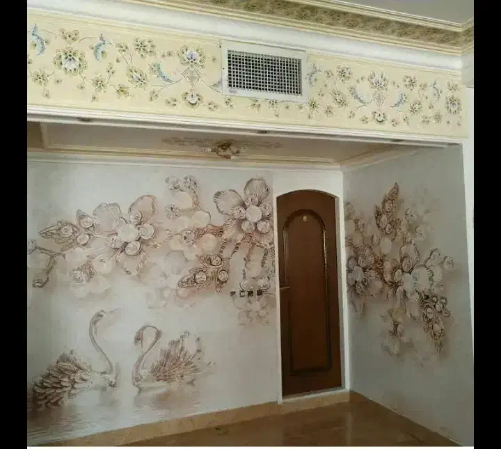 نقاش، نقاشی، رنگ آمیزی|خدمات پیشه و مهارت|مشهد, اروند|دیوار