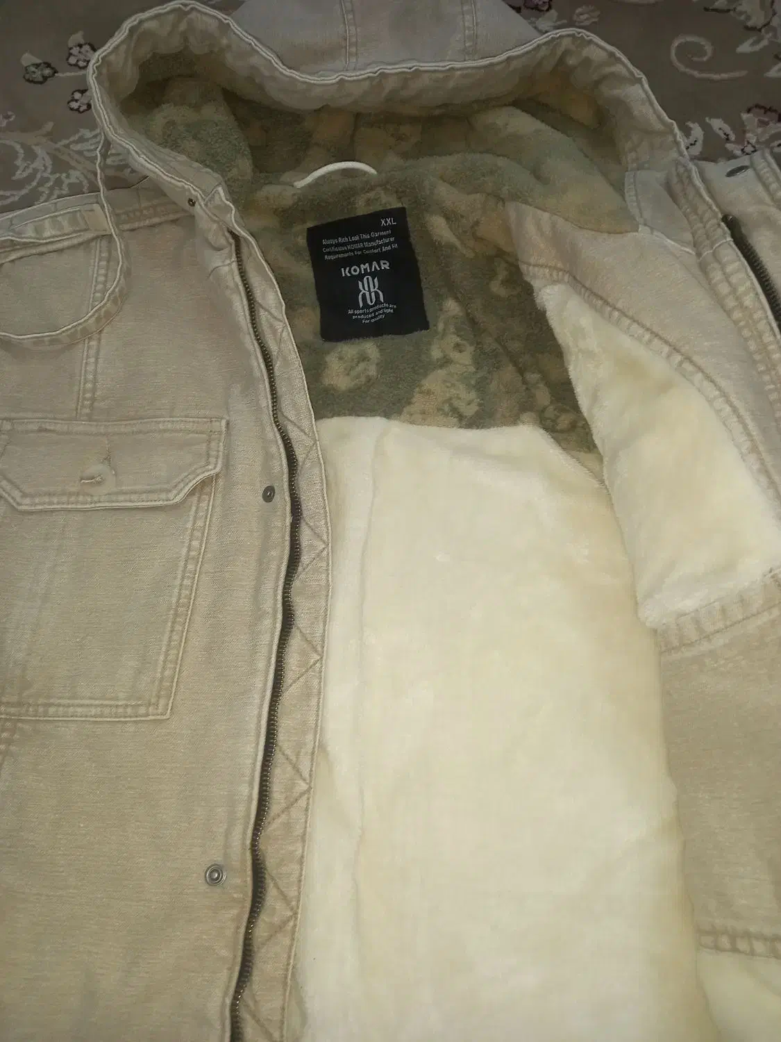 کاپشن بچه گانه مردانه وبادگیر درحدنو|لباس|قم, شهر قائم|دیوار