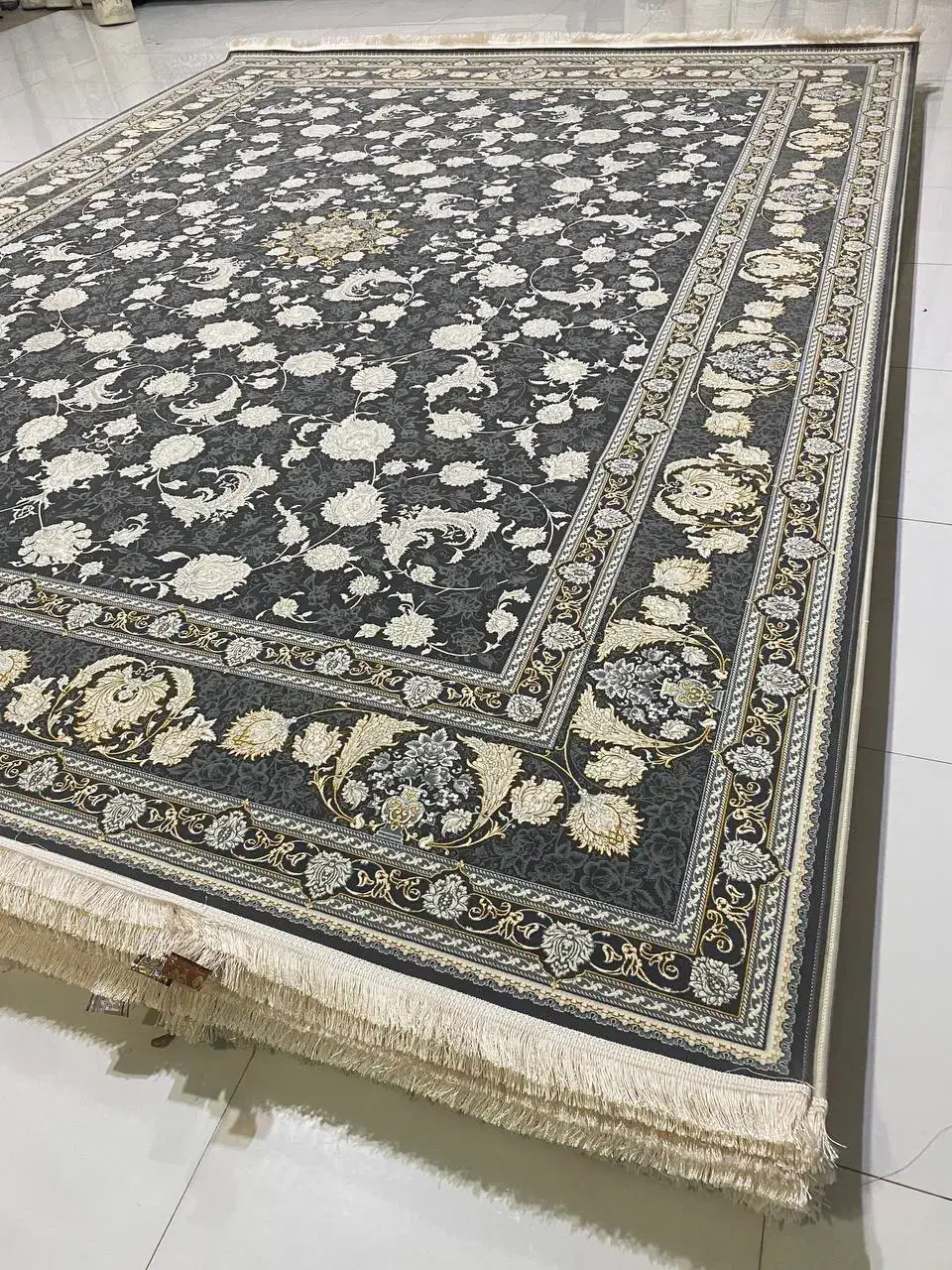 فرش 1500شانه تراکم 4500 اصل قیمت استثنایی|فرش|آران و بیدگل, |دیوار