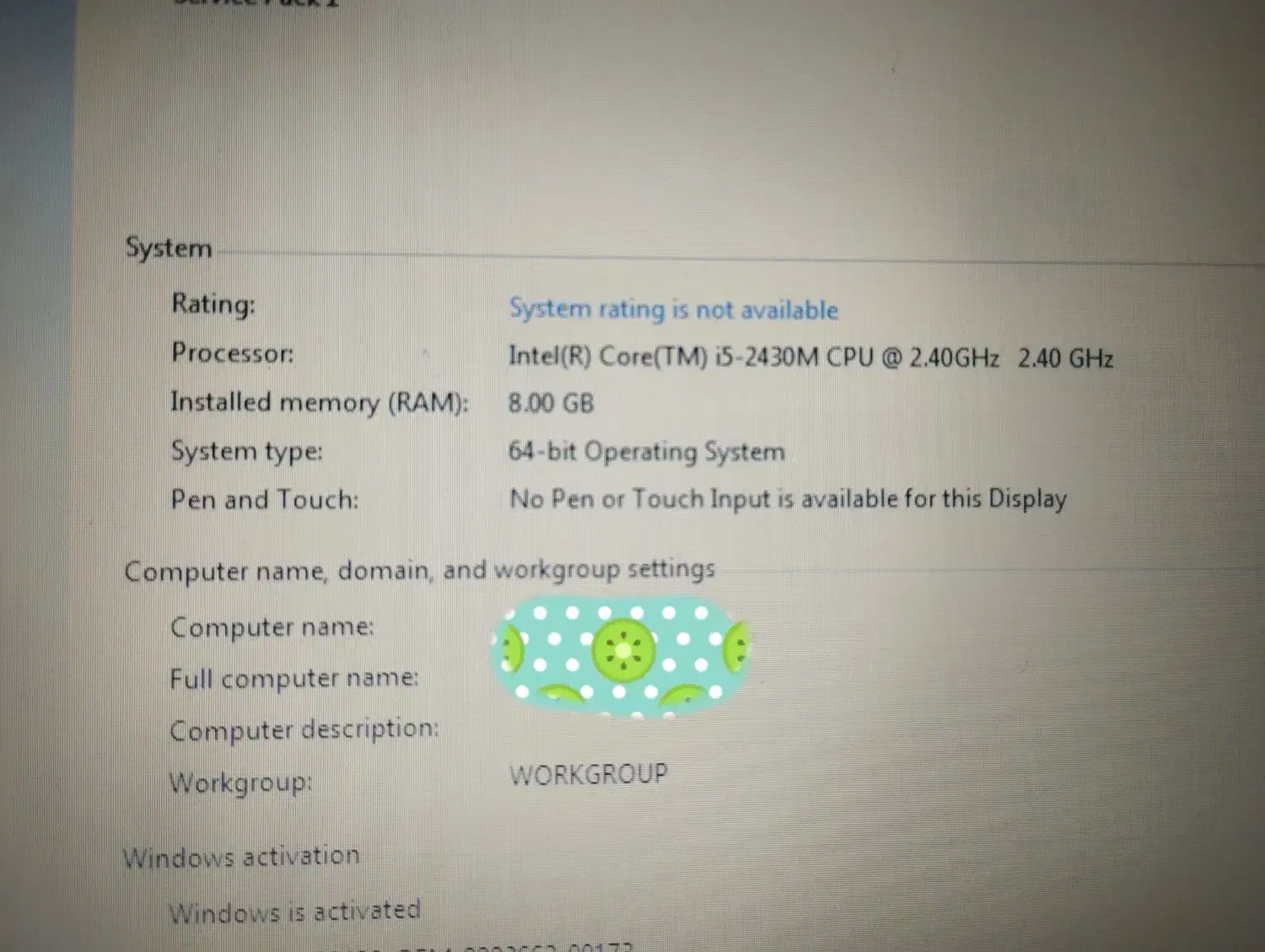 asus n53|رایانه همراه|تهران, نیروی هوایی (پیروزی)|دیوار