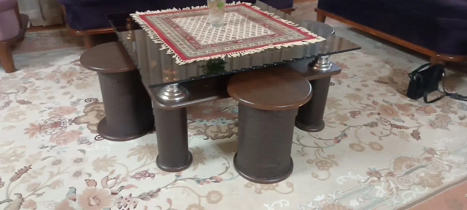 میز جلو مبلی|مبلمان خانگی و میز عسلی|مبارکه, |دیوار