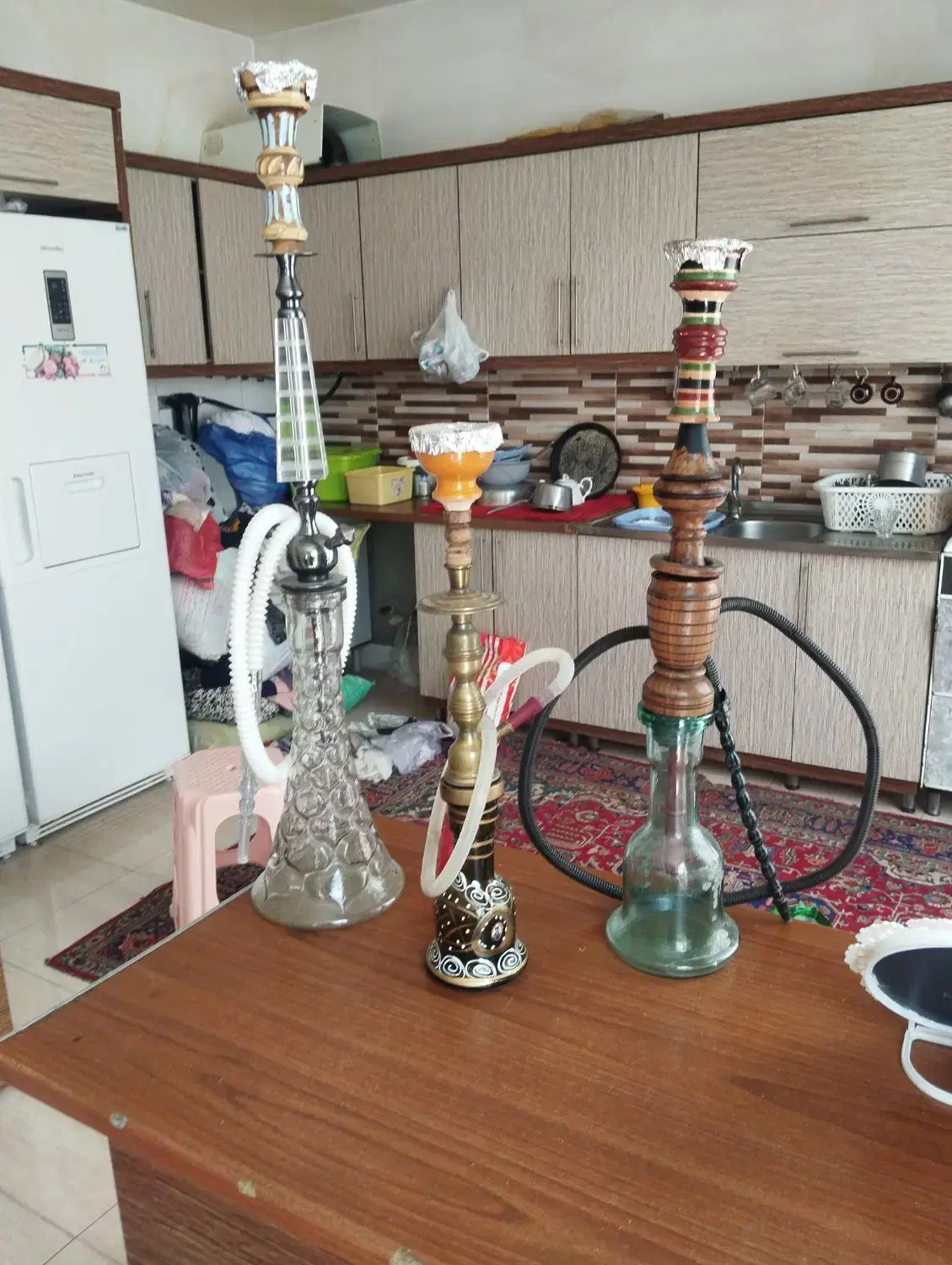 ۳عدد قلیون|صنایع دستی و سایر لوازم تزئینی|گلبهار, شهر جدید گلبهار|دیوار
