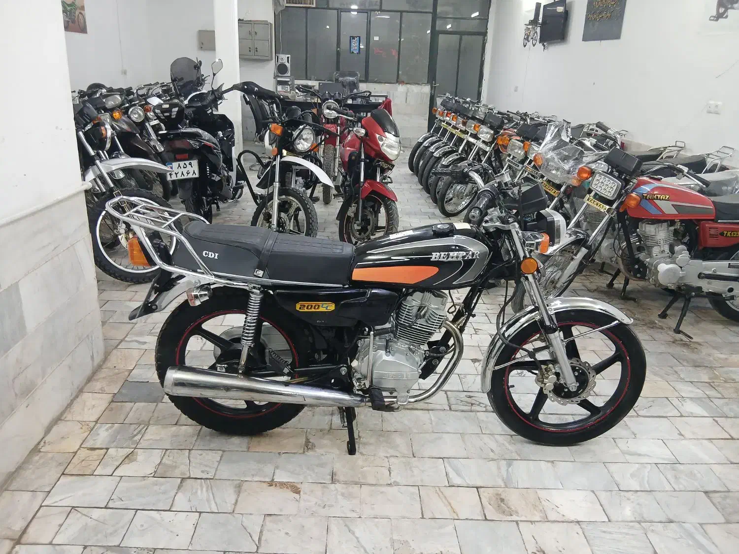 بهپر۲۰۰ رینگاسپرت دیجیتال مدل۱۳۹۹ درجه یک|موتورسیکلت|ایرانشهر, |دیوار