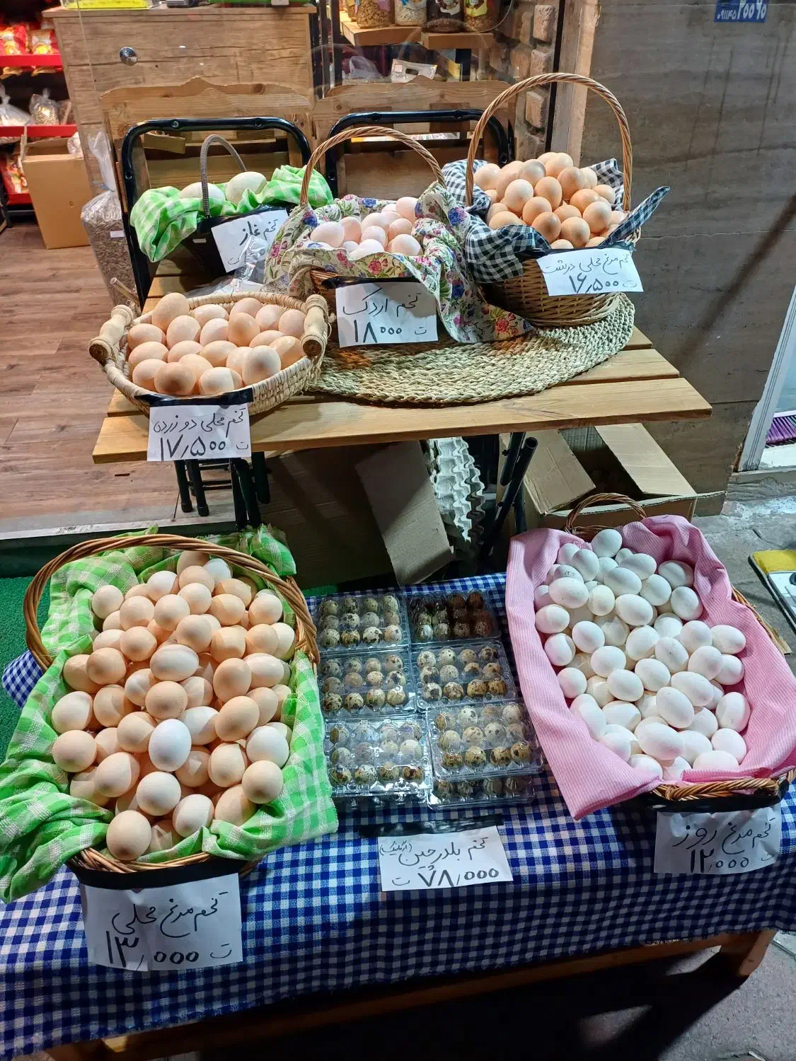 تخم مرغ اردک غاز بلدرچین|خوردنی و آشامیدنی|رشت, نیکمرام|دیوار