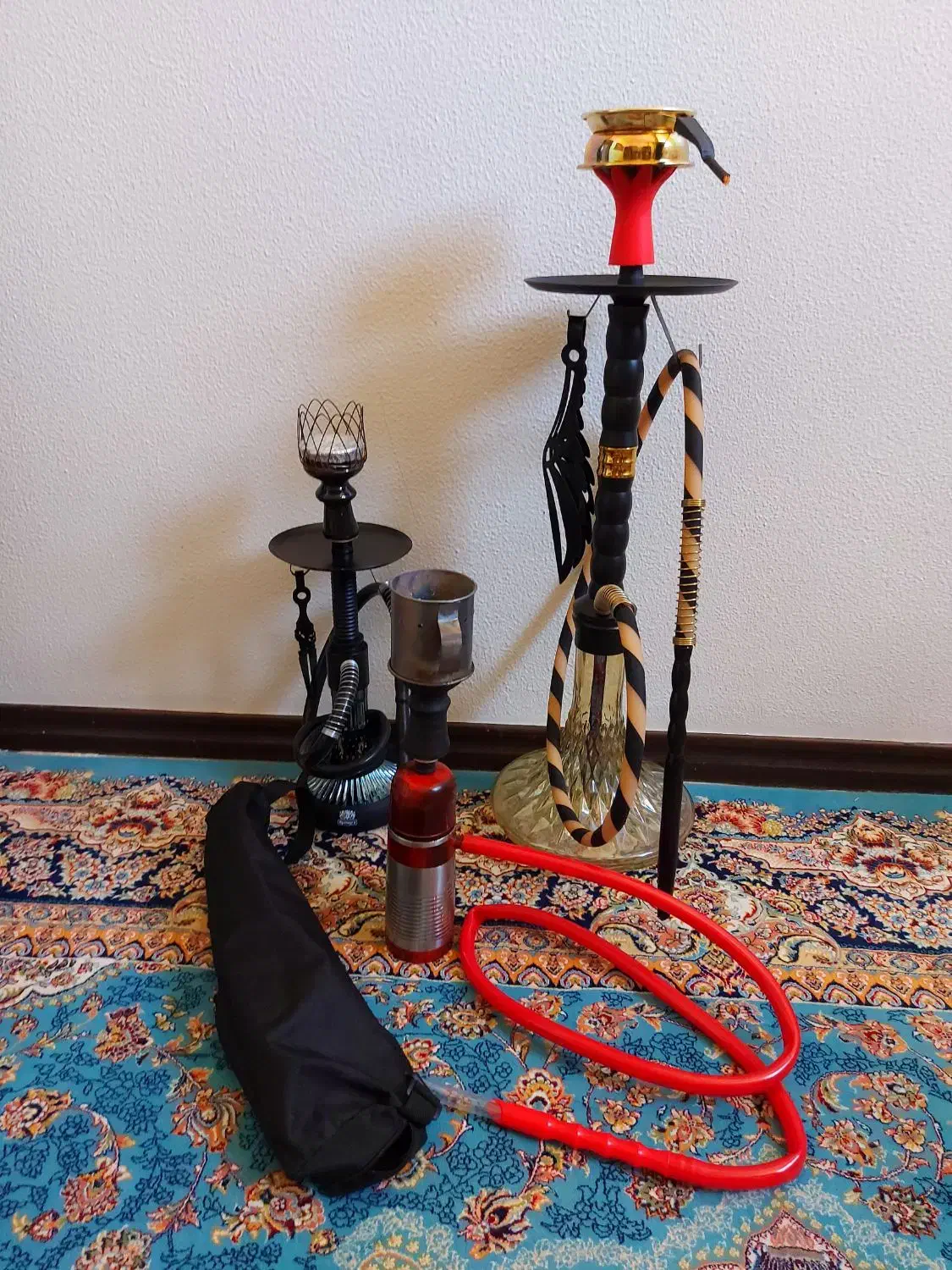 قلیان قلیون سوپاپ دار ماشینی مسافرتی|زیورآلات و اکسسوری|شاهینشهر, ۹ دی|دیوار