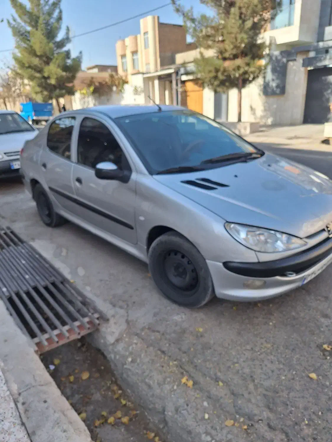 ۲۰۶ نقره ایی بدون رنگ مدل۸۶|خودرو سواری و وانت|تربت جام, کلالی|دیوار