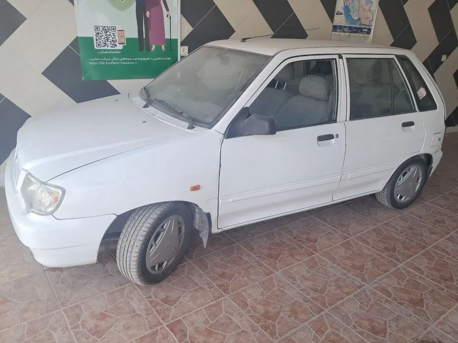 پراید ۱۱۱ مدل ۱۳۸۹ شاسی ها سالم|خودرو سواری و وانت|انار, |دیوار