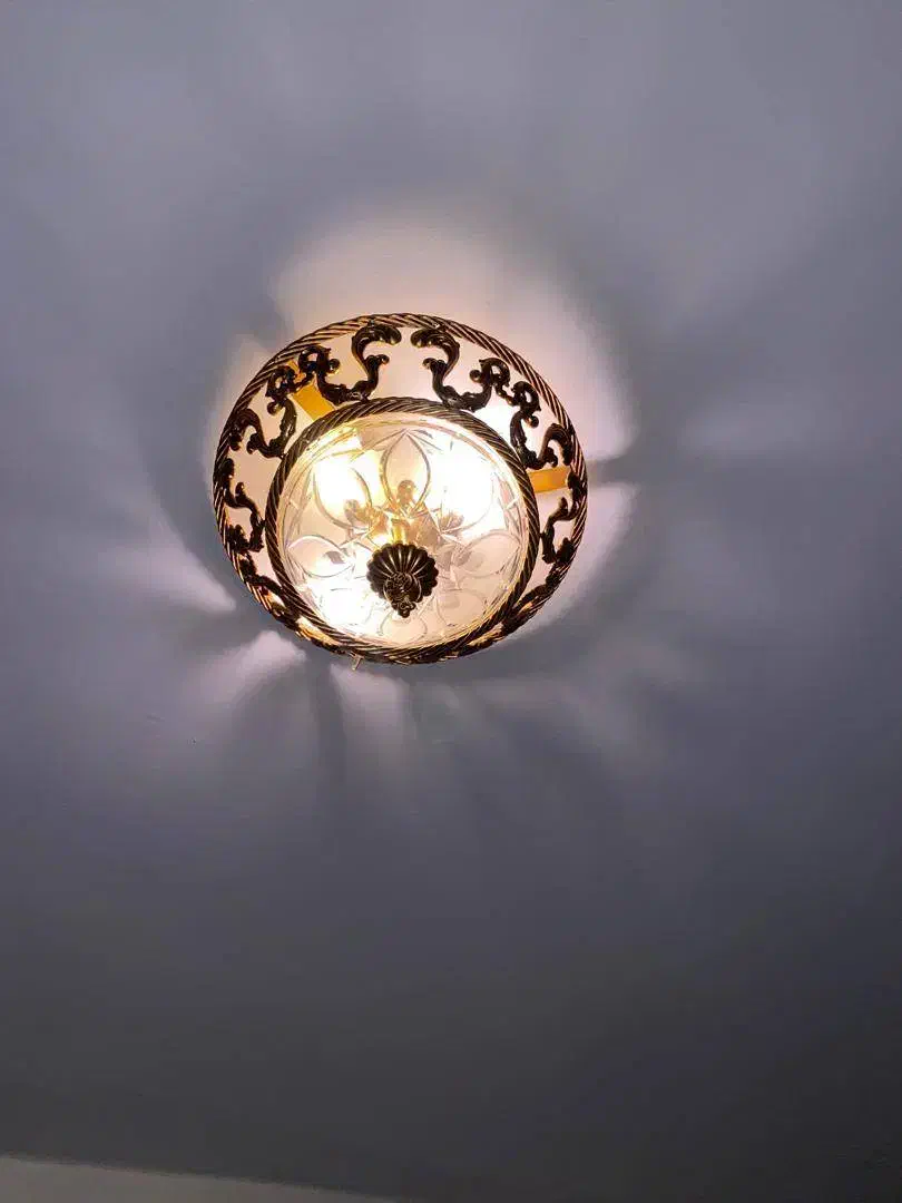 تعدادی لوستر برنز وارداتی و۳عددلوستر کریستال|لوستر و چراغ آویز|تهران, تهرانپارس جنوبی|دیوار