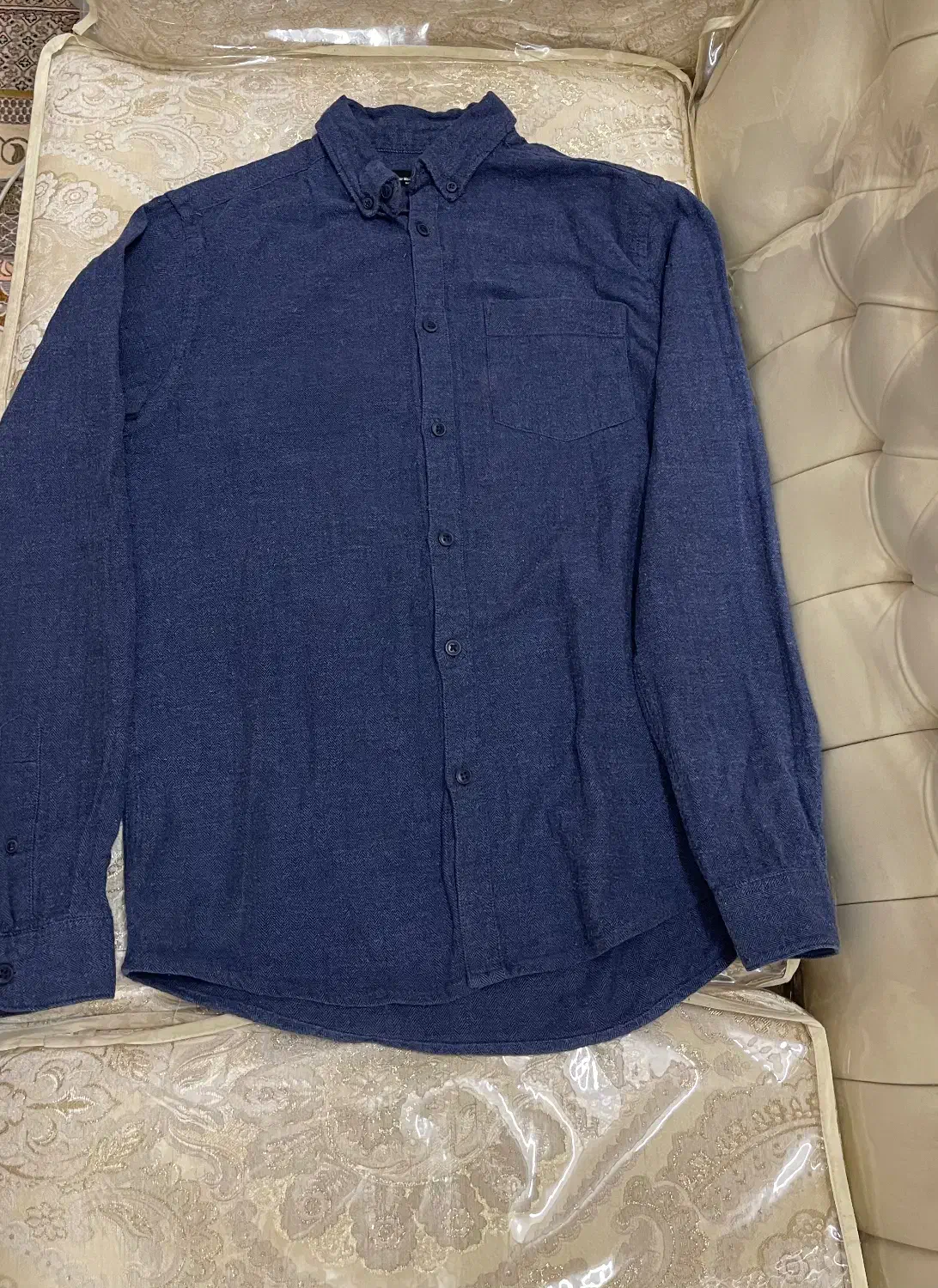 بلوز آستین بلند بسیار زیبا و خوش رنگ کاملا نو|لباس|قم, هفت تیر|دیوار