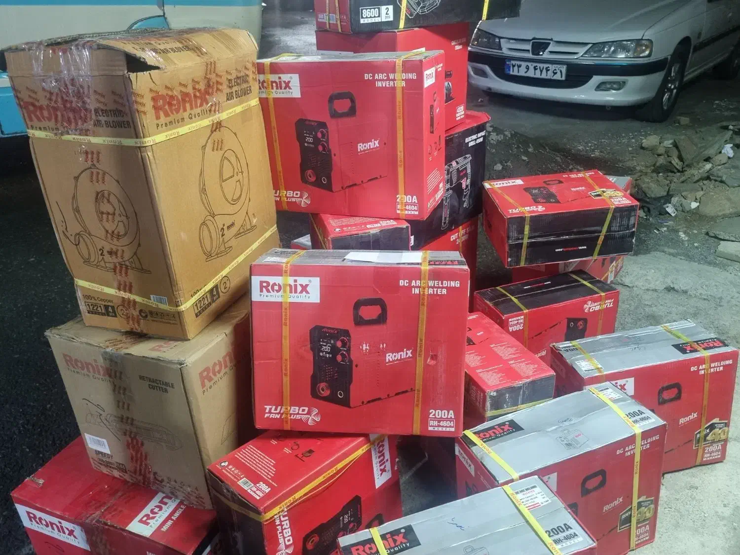 دستگاه جوش های ۲۰۰ آمپر رونیکس (ابزار راینو)|ابزارآلات|مریوان, |دیوار